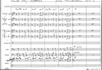 1 score (8 p.) + 8 parts, photocopy