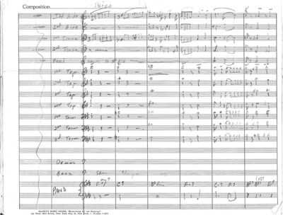 1 score (12 p.) + 15 parts