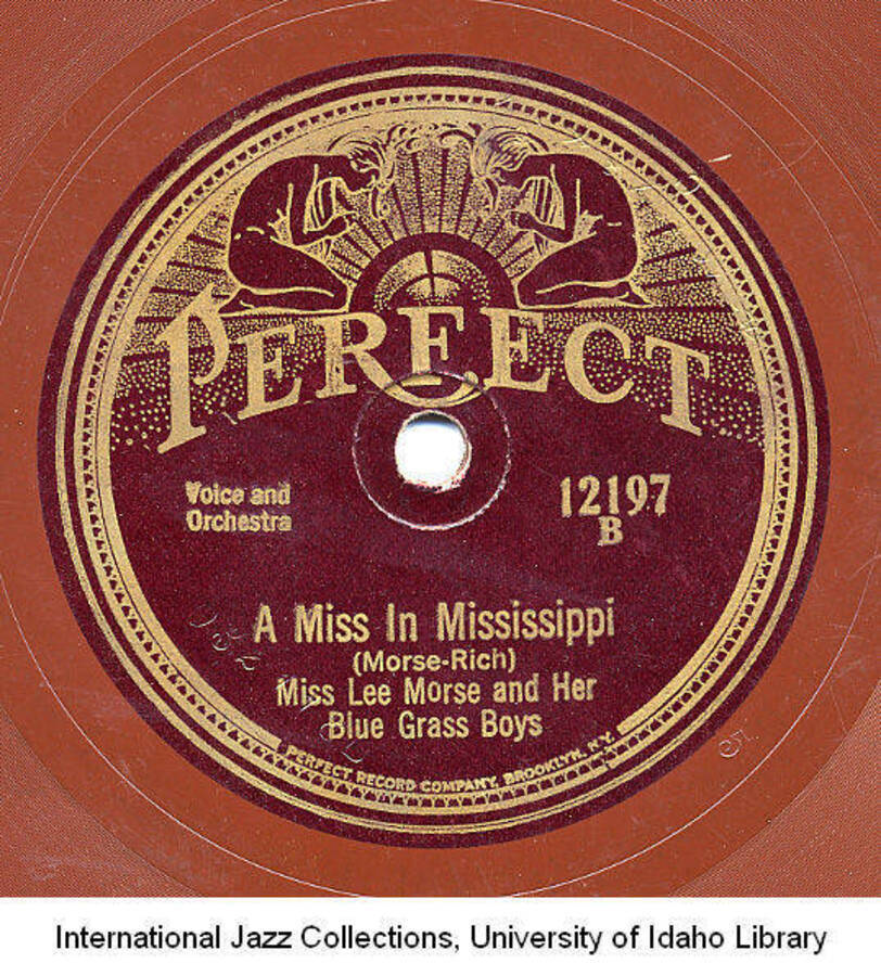 (Kelly-Welling) Miss Lee Morse and Her Blue Grass Boys Voice and Orchestra 12197