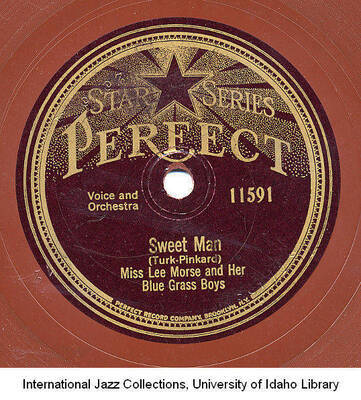 (Turk-Pinkard) Miss Lee Morse and Her Blue Grass Boys Voice and Orchestra 11591