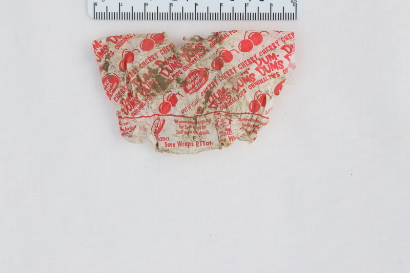 DUM-DUMS LOLLIPOP WRAPPER