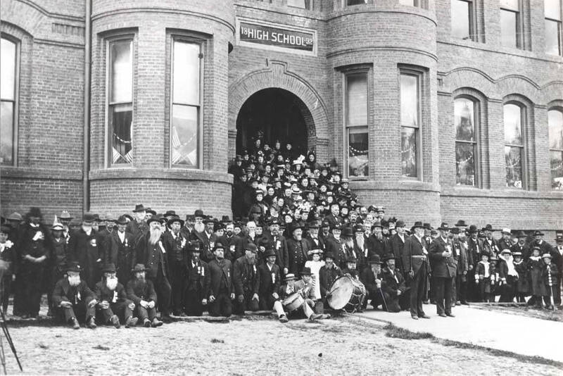 High school at 311 E. 3rd St [03]