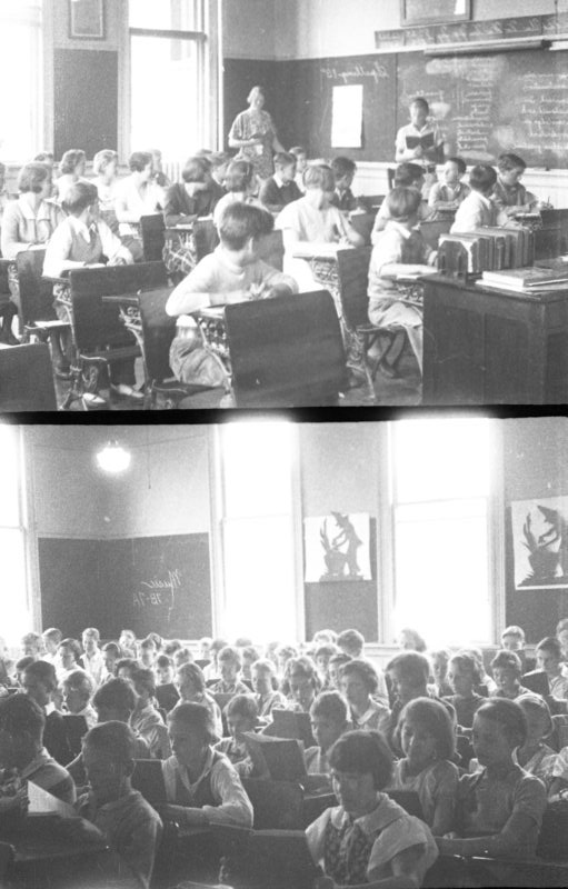 Classrooms inside Whitworth School