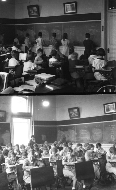 Students in classrooms at Whitworth School