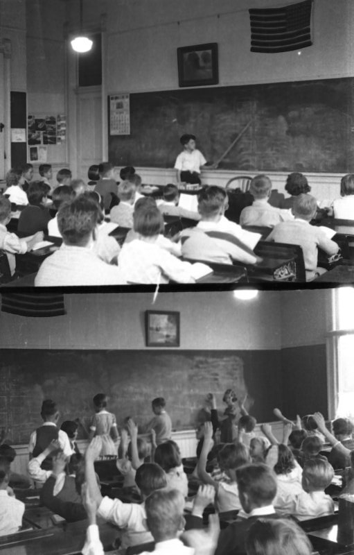 Students in classrooms at Whitworth School