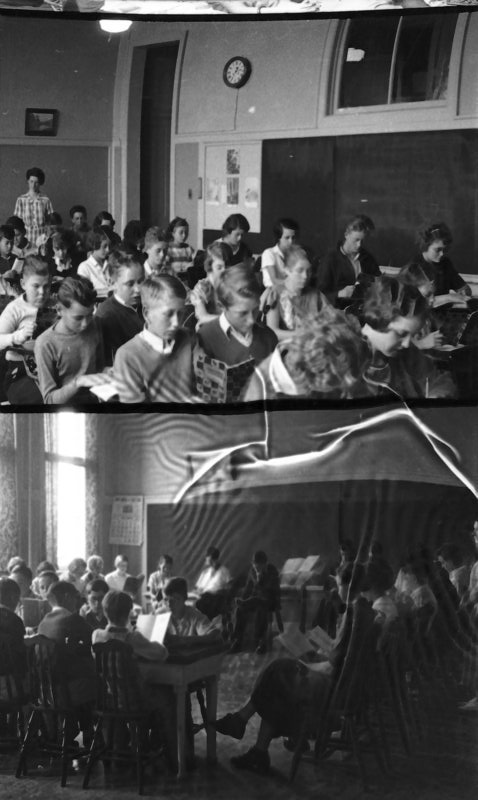 Students in classrooms at Whitworth School