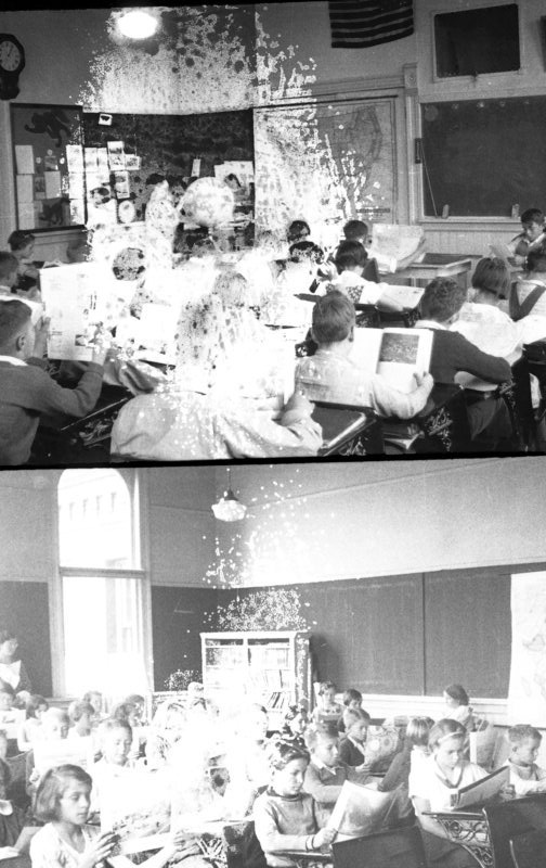 Students in classrooms at Whitworth School