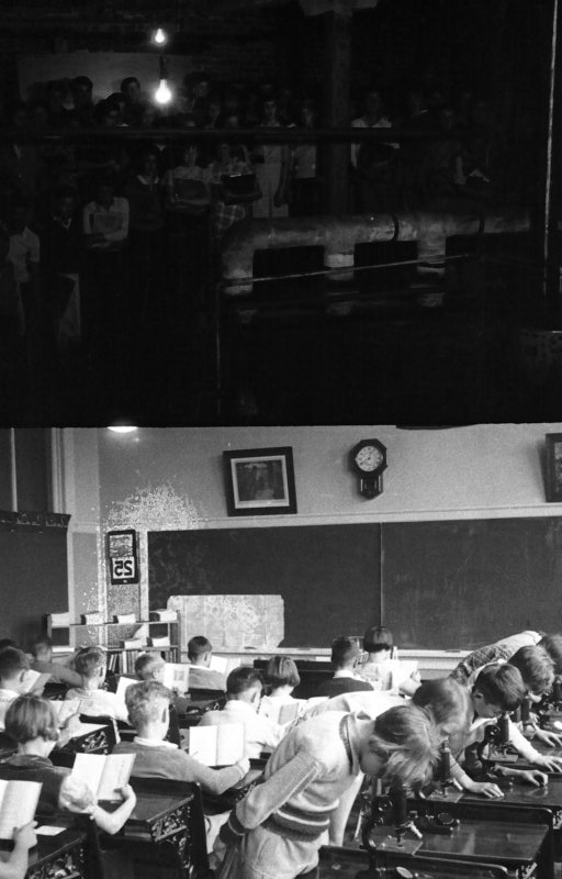 Students in classrooms at Whitworth School