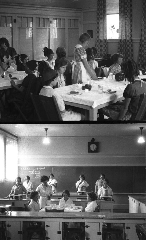 Students in classrooms at Whitworth School