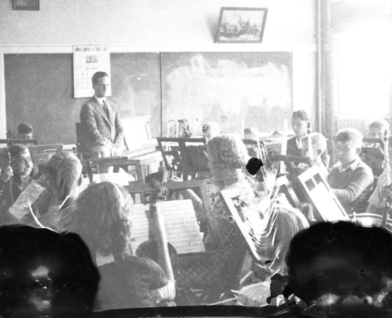 Students in classrooms at Whitworth School