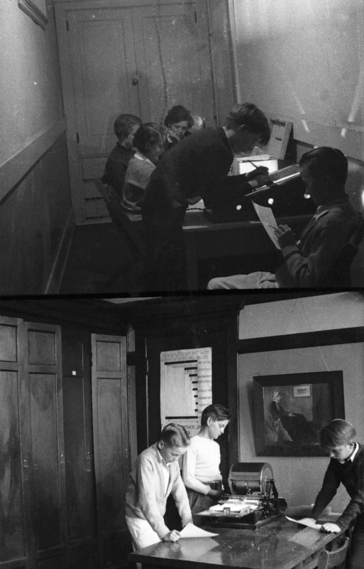 Students writing at Whitworth School