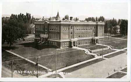 MHS from 1912-1939; in 1985 it housed school district offices