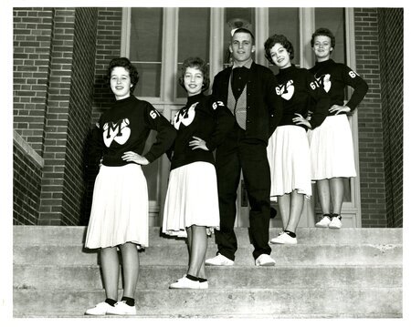 F to B: Jean Cline, Michael Gagon, Jay Grendahl, Nikki Dahmen, Judy Allwardt