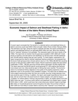 Policy Analysis Group Issue Brief - University of Idaho College of Natural Resources