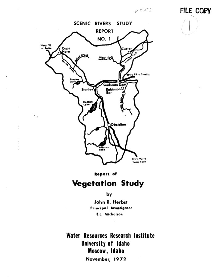 This report evaluates the impact of recreational use in the Sawtooth Valley on the vegetation in the area. It is part of a recreational carrying capacity and economic impact study which is attempting to define managerial alternatives for the Sawtooth Valley. The overall study consists of an analysis of recreational use, a landowner survey, a hunter survey and this vegetative study. The objectives of this study were to describe the vegetation found is the Sawtooth Valley campgrounds, describe the relative carrying capacity of various vegetative types for campground use, and establish a panagerial tool to quantitatively and qualitatively evaluate trends in the condition of selected campgrounds. The method used was to divide the Sawtooth Valley into three management areas and select sites within campgrounds and describe the types and conditions of the vegetation. Photopoints were used to measure the conditions of the campsites. Ten sites were selected and a list of plants were made for each site and a general description of each site and adjacent area was indicated. The study recommends that the approach developed should be continued for several years to provide a better basis for indicating campsite condition. Secondly, vegetative types should be used as a general planning tool for recreational carrying capacity and with particular emphasis for the location of new grounds and determination of location and number of campsites within new campgrounds.