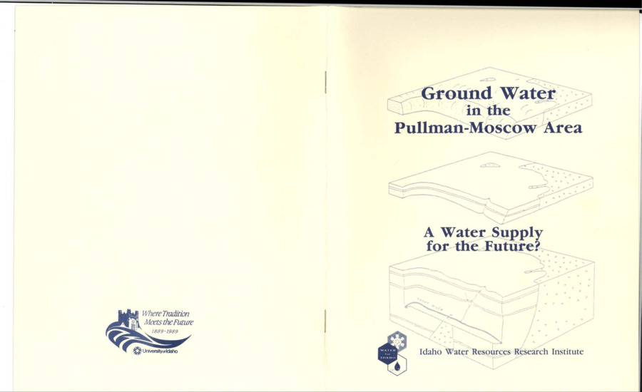 This publication is a pamphlet for distribution to the public about the current state of ground water supplies in the Pullman, Washington and Moscow, Idaho area. It includes information about the local geology, aquifers, and potential groundwater availability for development in the Basin. A groundwater computer model for the Pullman-Moscow area is described, with a brief description of model results and limitations of model predictions. This product resulted from cooperation with the cities of Moscow and pullman, and the U.S. Geological Survey Water Resources Division, Tacoma.