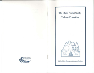 Idaho's 1,300 lakes serve as source of pride and enjoyment for all of us. They provide us with natural settings where we can work, live, and play.  This guide will help you better understand what you can do to insure that the lake you appreciate and need will continue to be what you want it to be. It will outline some of the problems facing your lake, identify other life forms that depend on it for habitat and give you a better idea of what a lake really is.  This brochure was made possible by funding from the Idaho Water Resource Research Institute in cooperation with the Panhandle Health District I.