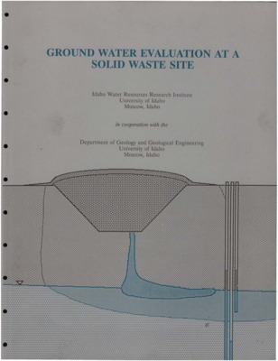 The purpose of this 2-day short course is to present an overview of groundwater evaluation and monitoring at waste disposal sites. This course is nonmathematical in nature and will provide instruction in hydrogeologic characterization of solid waste disposal sites, monitoring well design and construction and impact of the Resource Conservation and Recovery Act of 1976 in Washington and Idaho. This short course is directed to professionals in the field, program managers, graduate students and interested public. Instructors are as follows: Dr. Dale Ralston is a professor of hydrogeology at the University of Idaho and Acting Director of the Idaho Water Resources Research Institute. Dr. James Osiensky is an associate professor of hydrogeology at the University of Idaho and is stationed in the Department of Geology and Geophysics at Boise State University. Mr. Ching-Pi Wang, P.E. is a registered professional engineer in the State of Washington and is Senior Hydrogeologist with the State of Washington Department of Ecology. Mr. Wang is in charge of hydrogeologic investigations at landfills and hazardous waste sites.