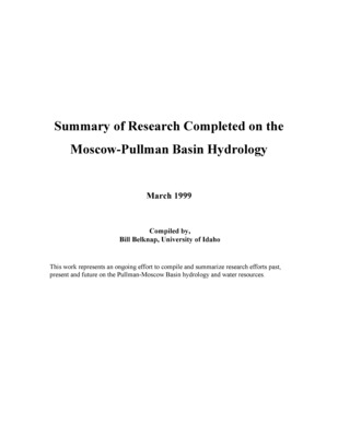 Stream flow data from 12 drainage basins located in the rocky mountains in Northern Idaho that covered 12.43 square miles were statistically analyzed and related to factors such as basin length, basin area, square miles, relief ratio, and precipitation le