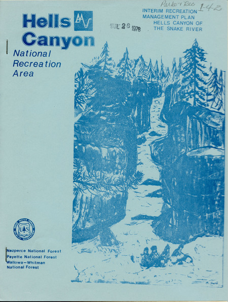 Interim recreation management plan for Hells Canyon of the Snake River.