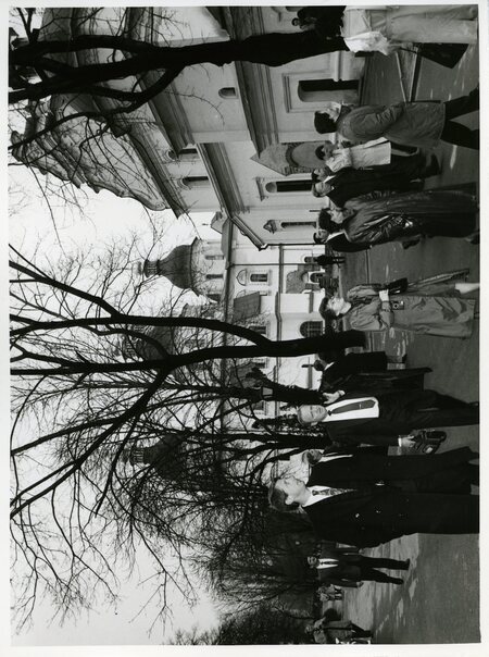 Senator James A. McClure visits the Soviet Union.