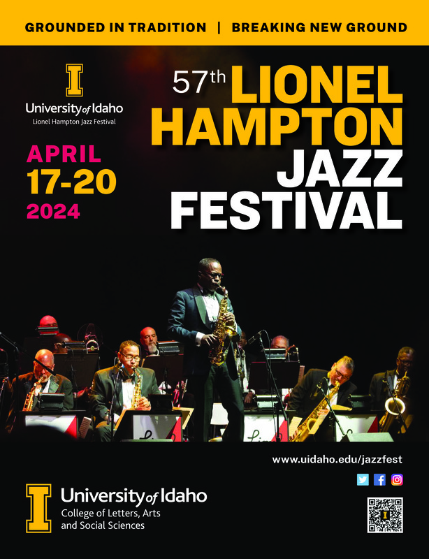 Digital program for the 57th Lionel Hampton Jazz Festival, held April 17-20, 2024. 36 pages.
