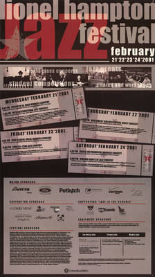 20"x36" promotional poster