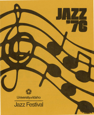 8.25" x 10.75" event program. Includes artist biographies, concert schedules, performance schedules, workshop and clinic information, and sponsor information.