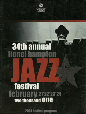 8.25" x 10.75" event program. Includes artist biographies, concert schedules, performance schedules, workshop and clinic information, and sponsor information.