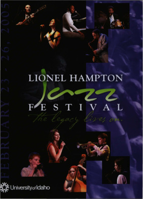 8.25" x 10.75" event program. Includes artist biographies, concert schedules, performance schedules, workshop and clinic information, and sponsor information.