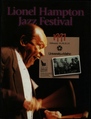 8.25" x 10.75" event program. Includes artist biographies, concert schedules, performance schedules, workshop and clinic information, and sponsor information.