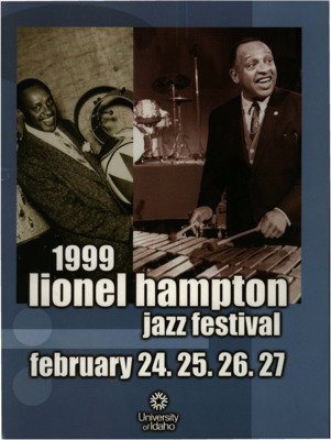 8.25" x 10.75" event program. Includes artist biographies, concert schedules, performance schedules, workshop and clinic information, and sponsor information.