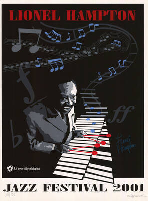 18"x24" limited edition poster, number 58/150