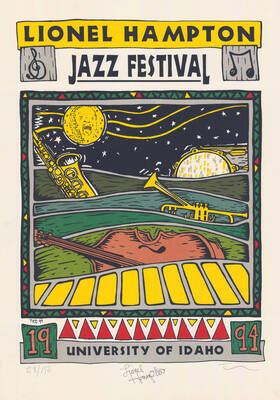 18"x24" limited edition poster, number 28/150