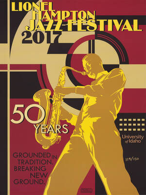 18"x24" limited edition poster, number 119/150