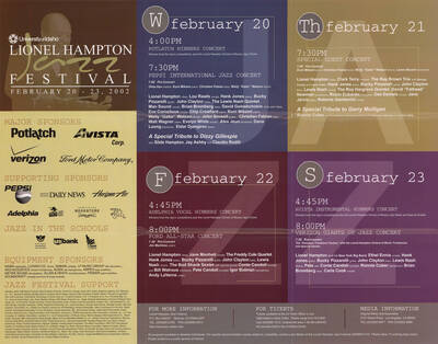 32"x25" promotional poster