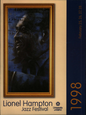 8.25" x 10.75" event program. Includes artist biographies, concert schedules, performance schedules, workshop and clinic information, and sponsor information.