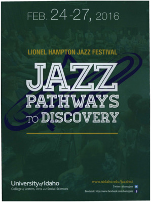 8.25"; x 10.75"; event program. Includes artist biographies, concert schedules, performance schedules, workshop and clinic information, and sponsor information.