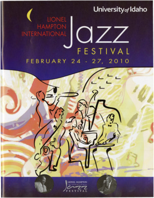 8.25" x 10.75" event program. Includes artist biographies, concert schedules, performance schedules, workshop and clinic information, and sponsor information.