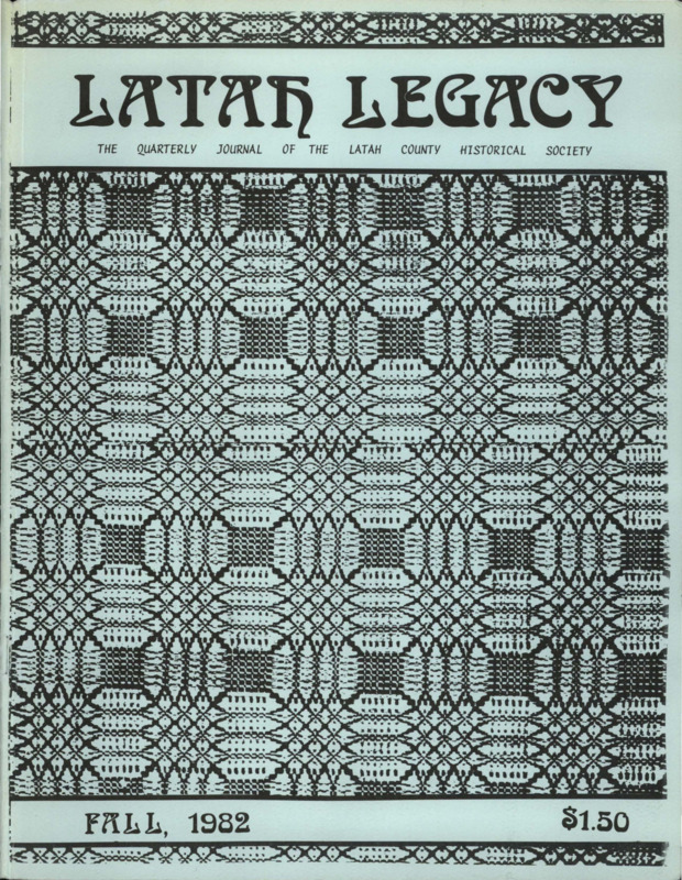 Vol. 11, No. 3, 24 pages. This issue contains articles pertaining to the following subjects and article titles: A Legacy of Lace (pg 2); Clothing and the World of the Palouse Farmwife, 1890-1910 (pg 9); Levi's (pg 13); Remember When (pg 15); A History of the Brassiere and Similar Devices Designed to Perfect the Bustline (pg 17)