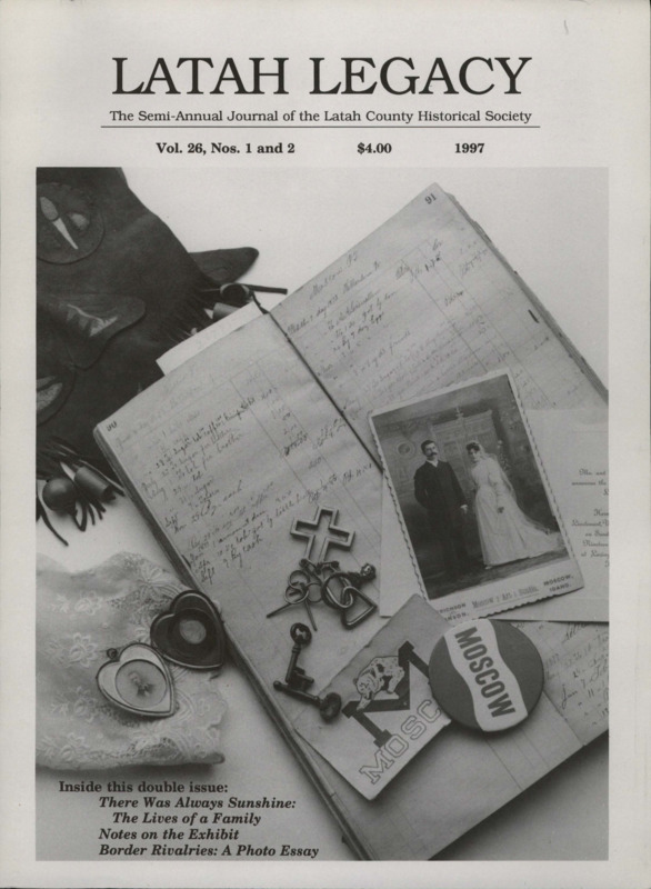 Vol. 26, No. 1 and 2, 40 pages. This issue contains articles pertaining to the following subjects and article titles: There Was Always Sunshine: Lives of a Family (pg 1); Notes on the Exhibit (pg 33); Border Rivalries: A Photo Essay (pg 36)