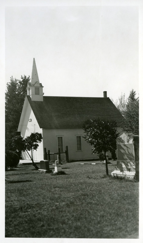 Exterior view of the Freeze Church in Potlatch, Idaho.