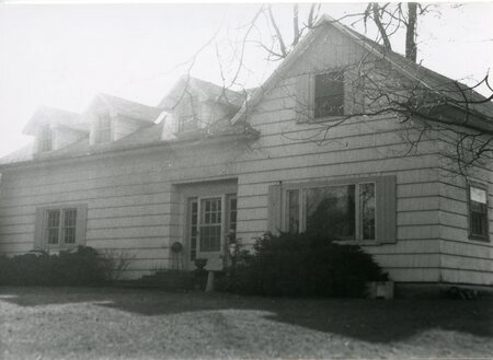 Exterior view of the farmhouse on the Zeitler/Clyde Farm.