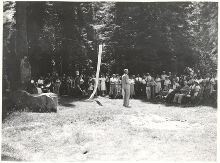 Laird Park dedication honoring A. W. Laird