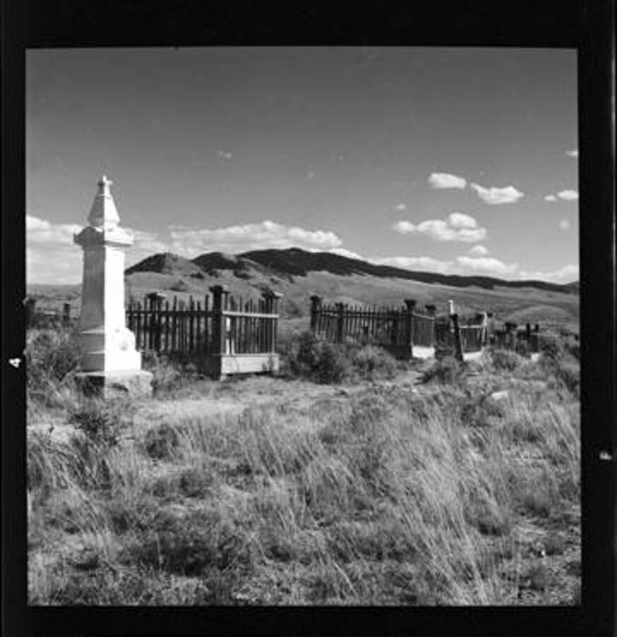 Cemetery at Bannack, Montana