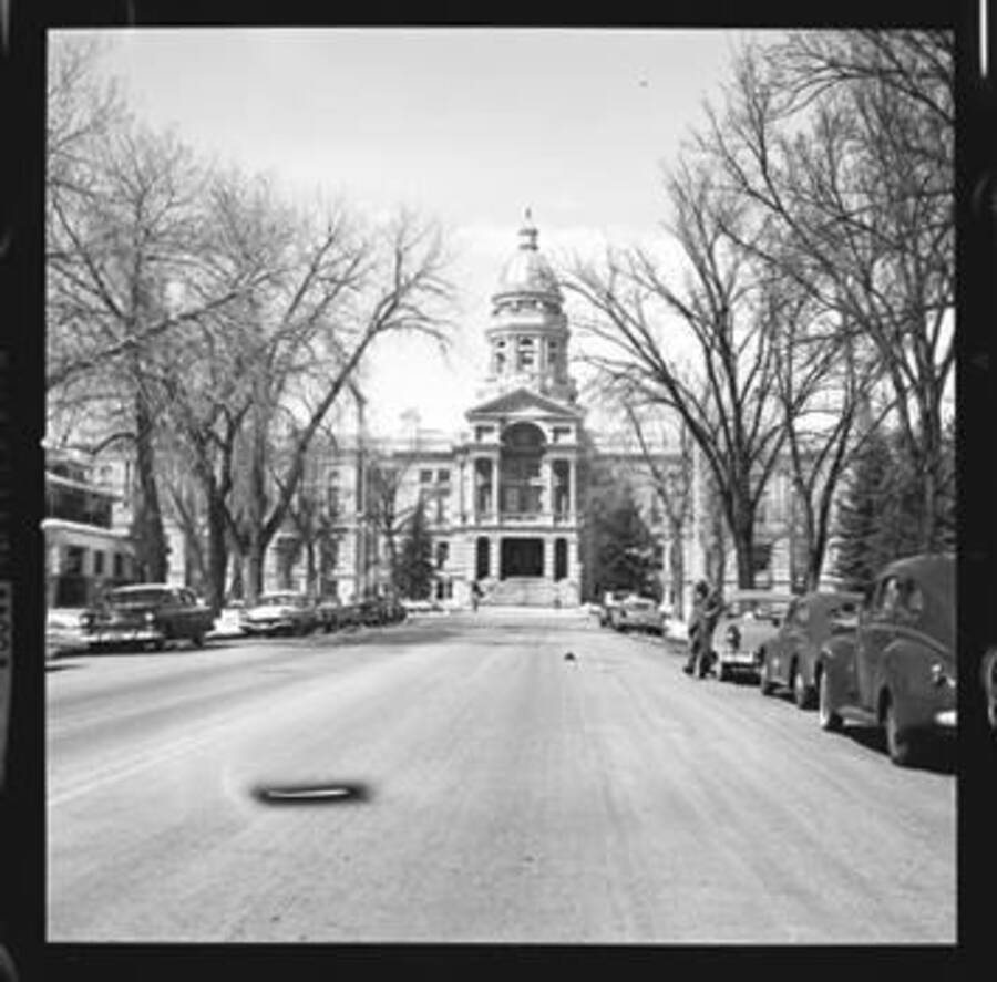 View of capital building in Cheyenne, Wyoming