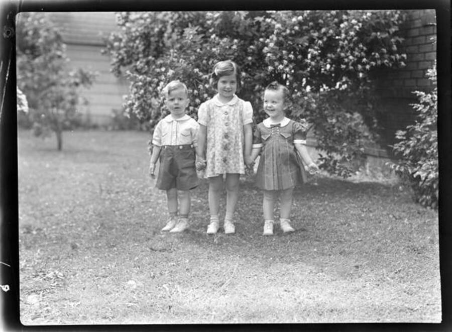 Picture of Kay, Helen and John Laughlin