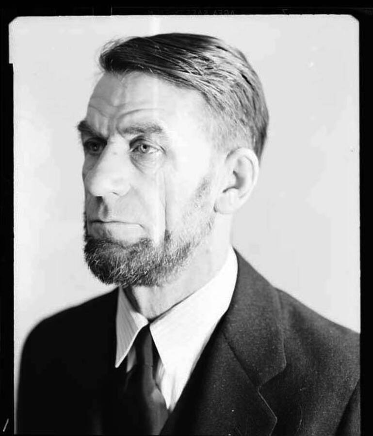 Portrait of Ingvald Aas, born January 17, 1888 , died October 1977 Clarkston, WA
