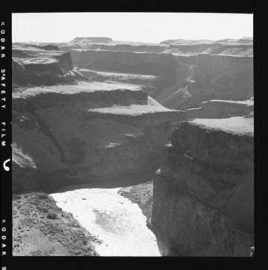 Looking downriver from Palouse Falls