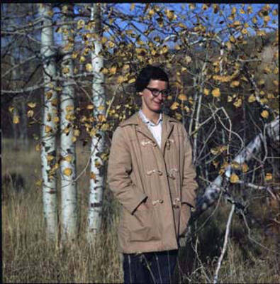 Portrait of Helen Laughlin.